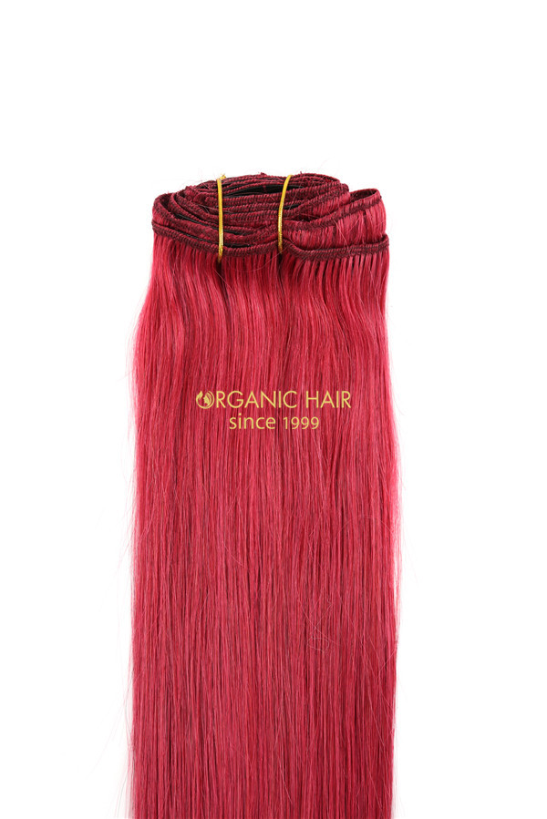 Wholesale colored clip in hair extensions perth
